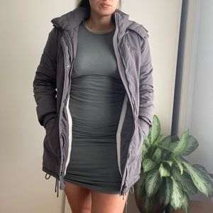 Bréal faux shearling winter coat